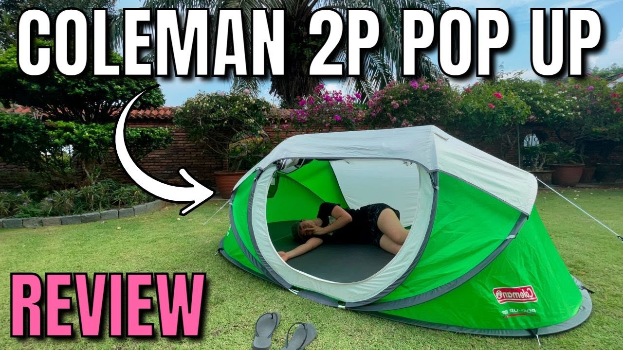 Coleman 2-Person Pop Up Tent (TESTS + REVIEW!) - YouTube