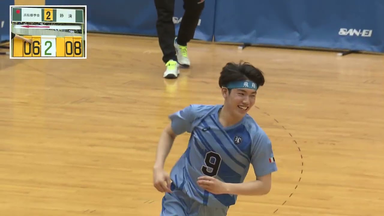 バレー】2024年静岡県高校総体 男子決勝 浜松修学舎 対 静清＜第2