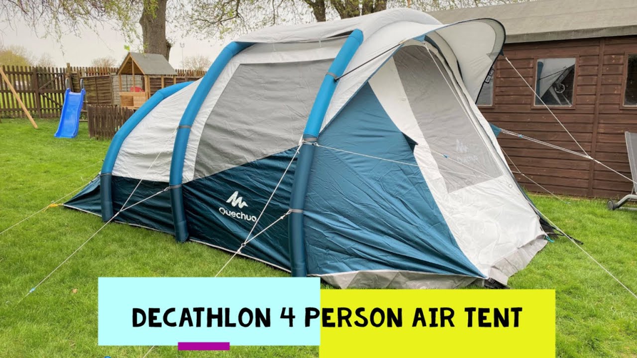 Quechua Air Seconds 4.1 Fresh and Black Tent - The BEST 4 Person