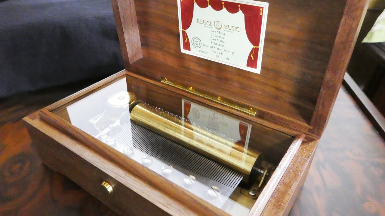 REUGE社(スイス)オルゴール 『花のワルツ』チャイコフスキー作曲