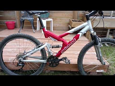 2001 Giant Warp DS2 Shimano Deore Rock Shox Judy XC Air Fork - YouTube