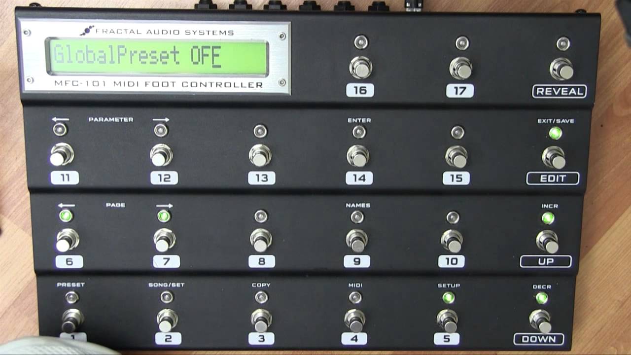 Axe-FX II Tutorial (en): MFC101 Base Settings - YouTube