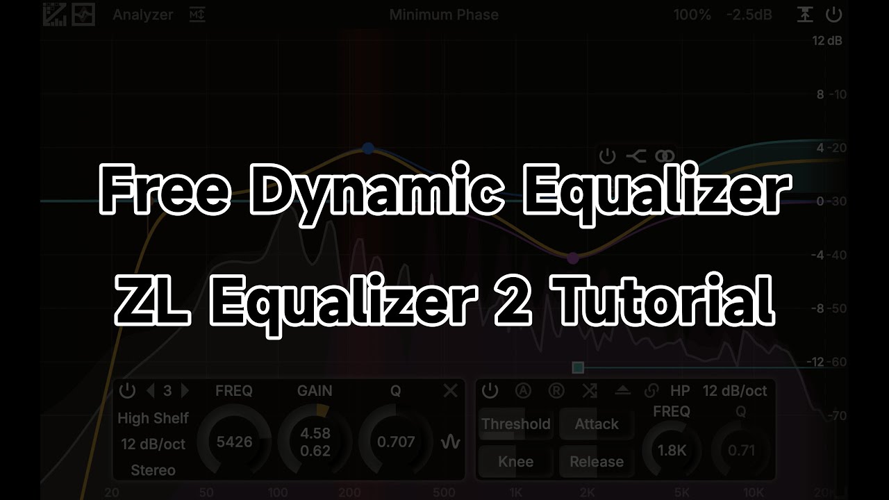 無料】「ZL Equalizer 2」これが本当に無料？最大 24 バンド、8 種類の