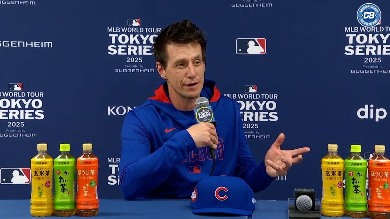東京シリーズ： シカゴ・カブス監督、今永昇太と鈴木誠也について語る