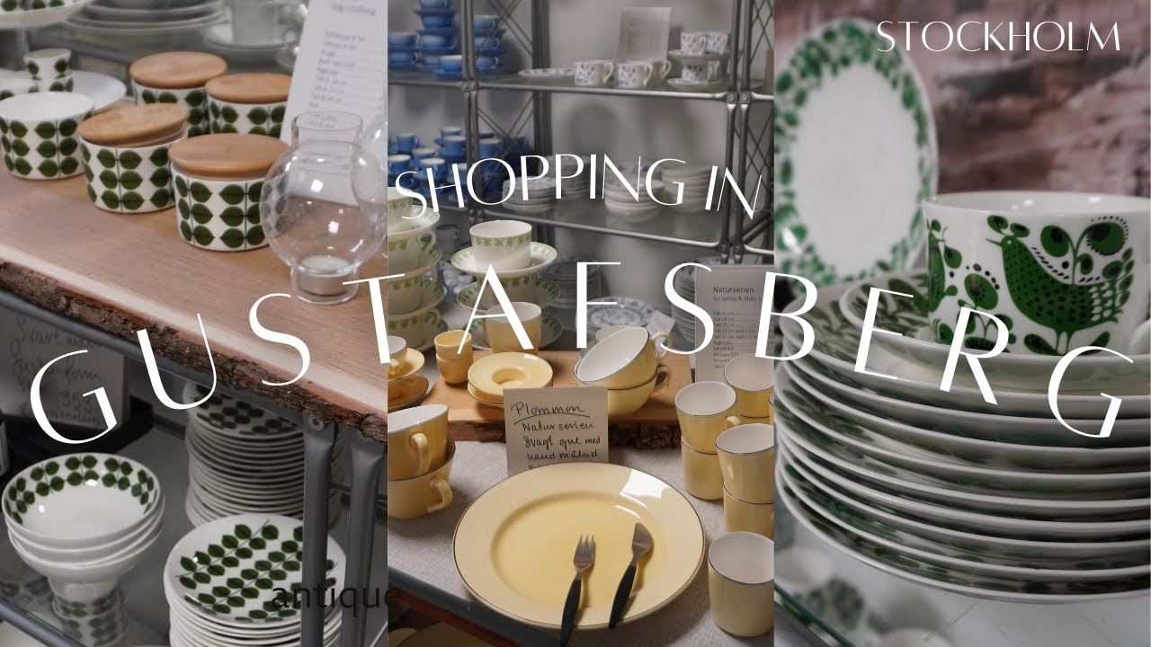 🇸🇪 陶器の街グスタフスベリを巡る[Gustavsberg][SWEDEN] - YouTube