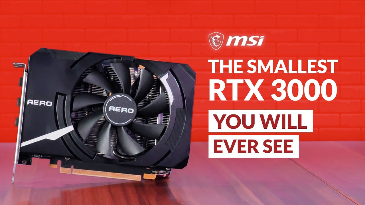 The smallest RTX 3000 GPU You Will Ever See | MSI RTX 3060 AERO