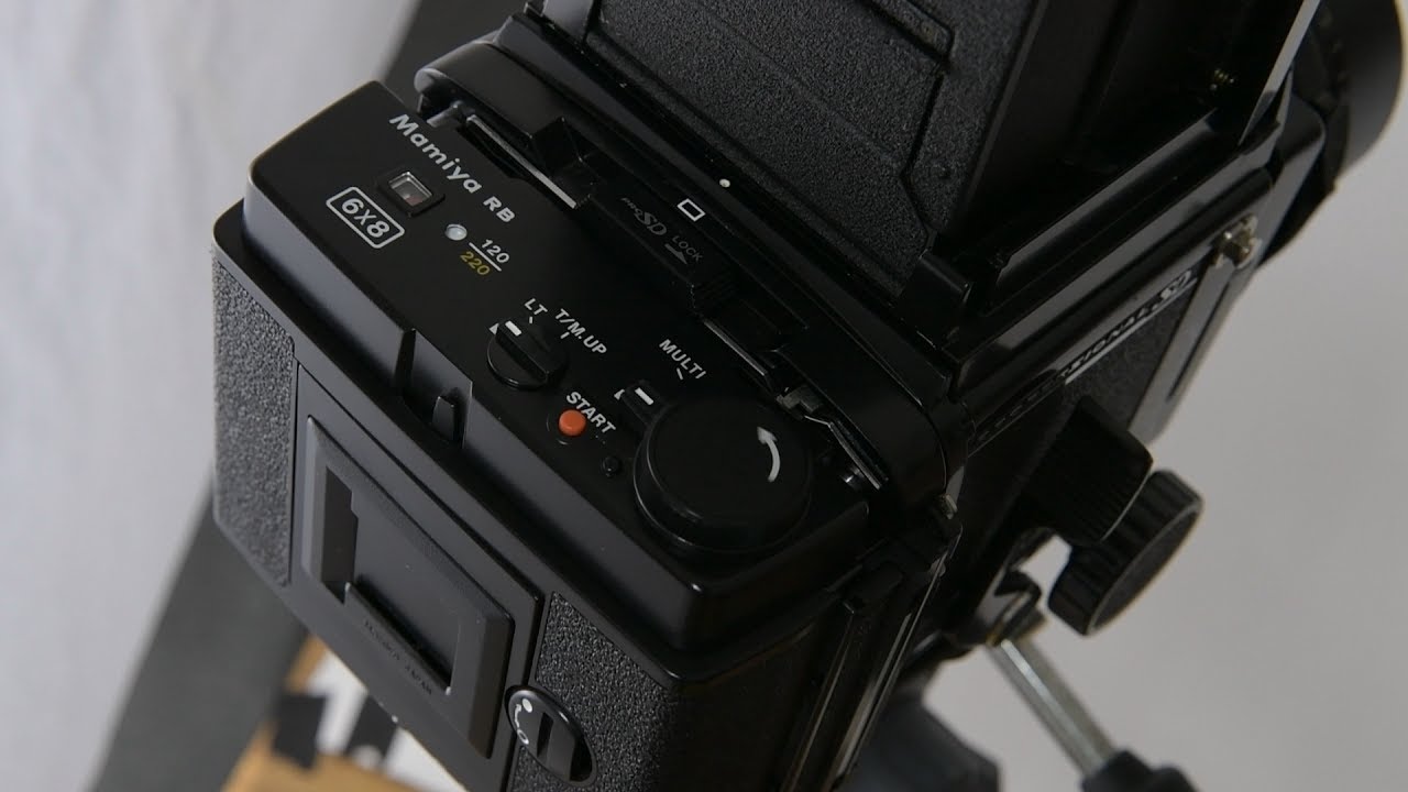 mamiya RB67proSD 電動68フィルムホルダー 動作 - YouTube
