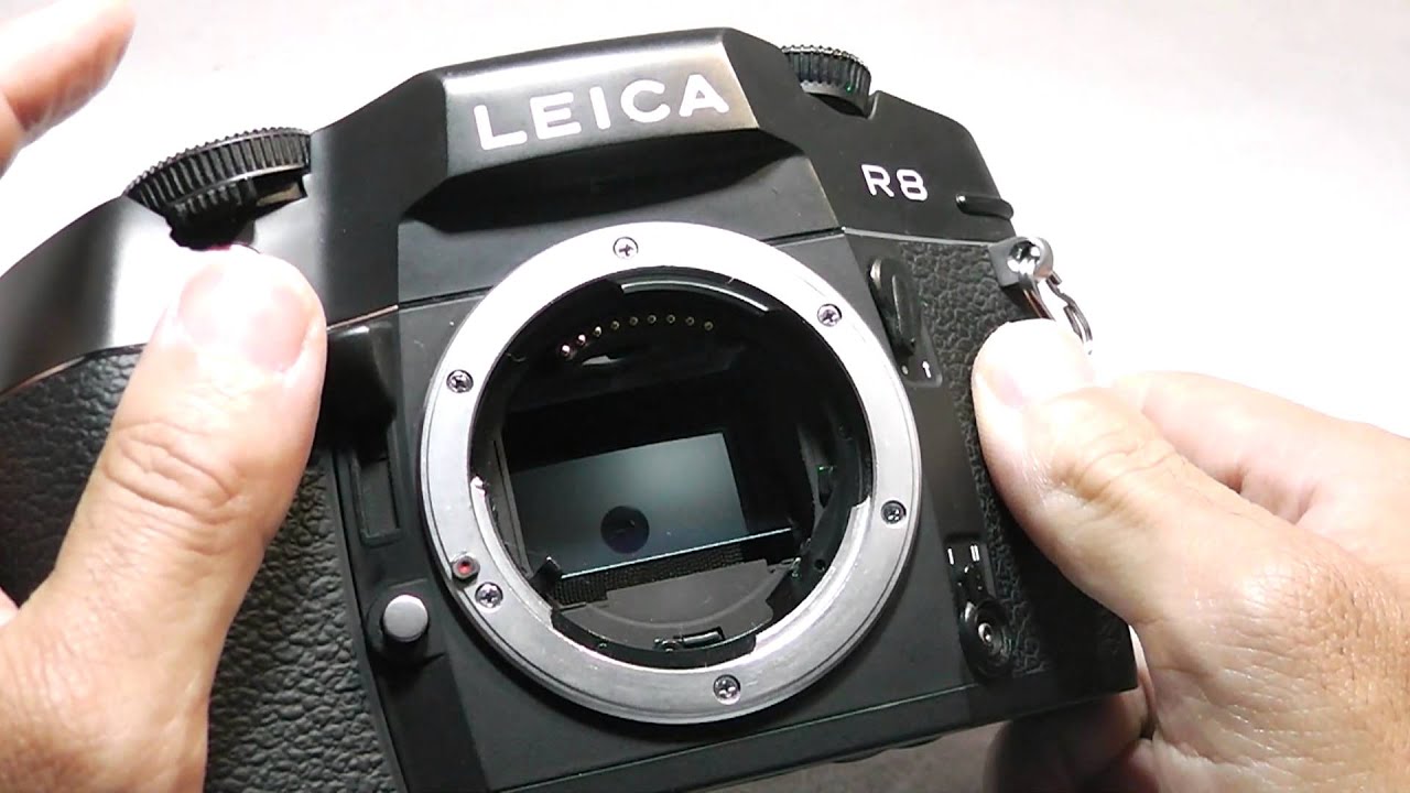LEICA ライカの人気一眼レフ R8 ブラック - YouTube