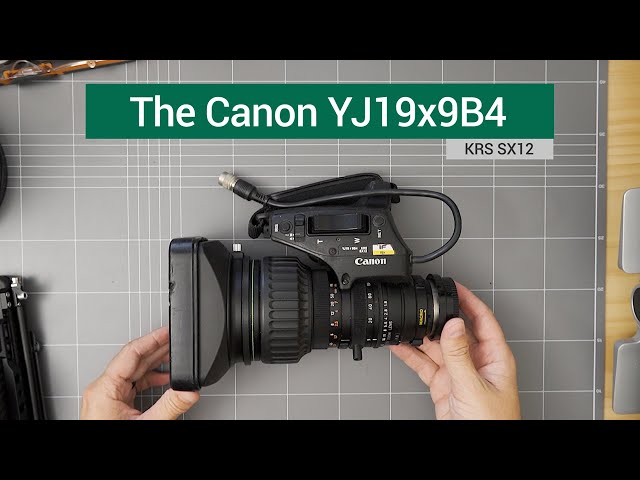 Canon YJ19x9 B4 Zoom Lens Testing and Overview // Optically
