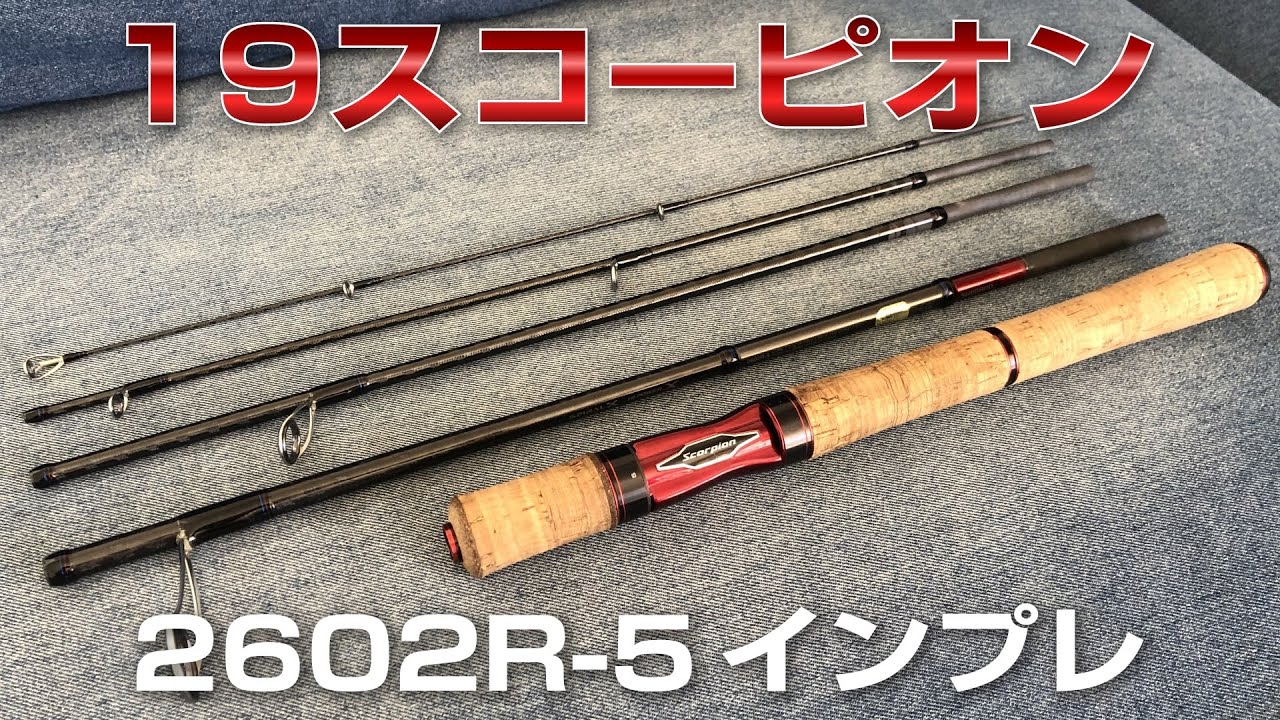 19スコーピオン 2602R-5を購入した理由とインプレ | 釣り針ネックレス