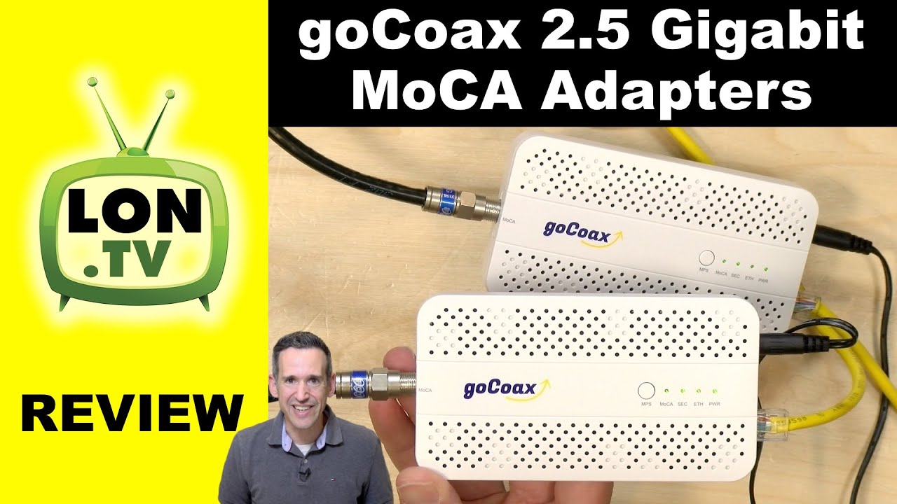 GoCoax Multi-gigabit MoCA 2.5 Adapter with 2.5 Gig Ethernet Review