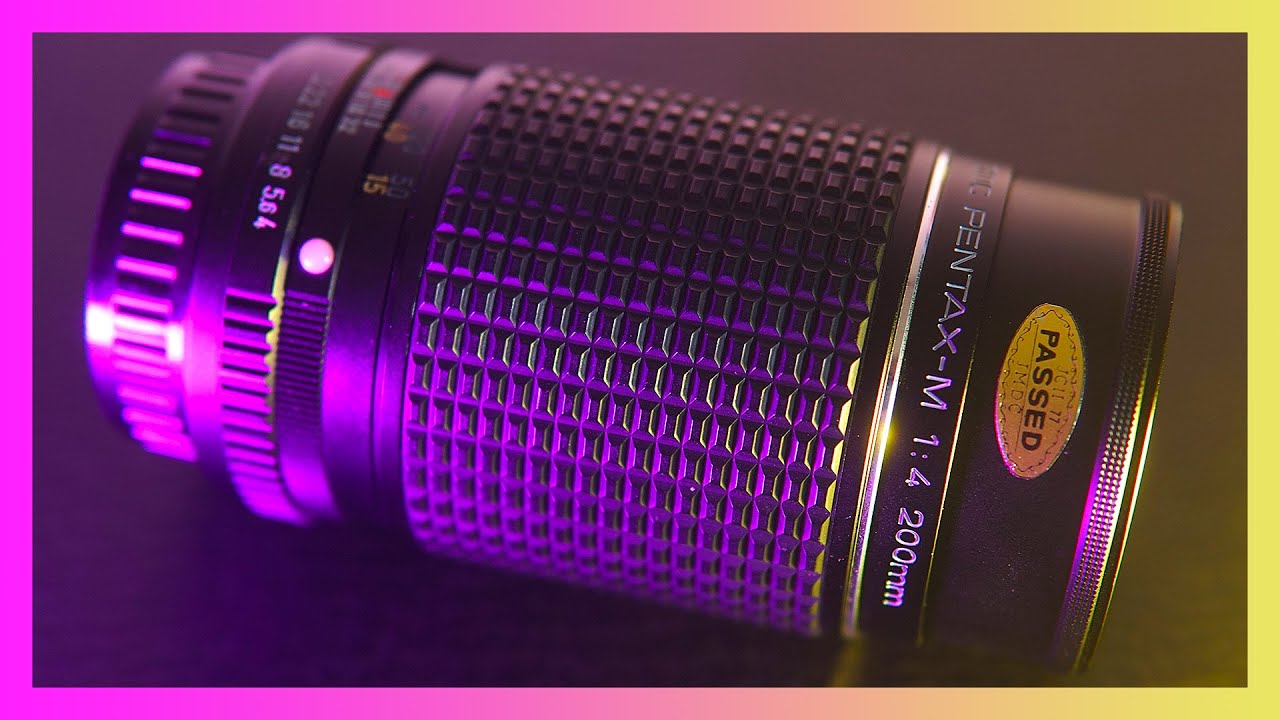 Asahi Pentax-M 200mm f4 - vintage lens review and test - YouTube