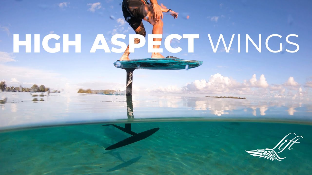 Next Generation Lift Foils High Aspect Wings - YouTube