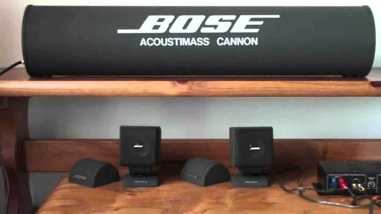 BOSE 501AR Ⅱ AM-033 キャノンウーファー - YouTube