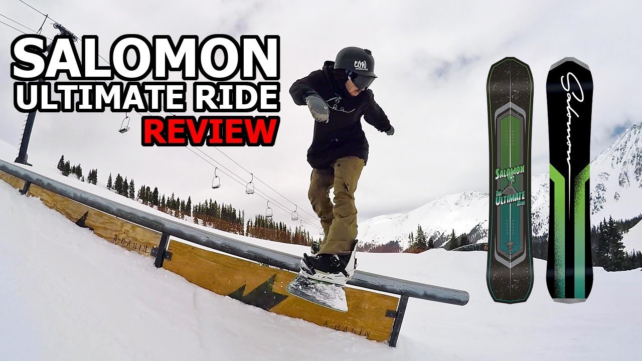 Salomon Ultimate Ride Snowboard Review - YouTube