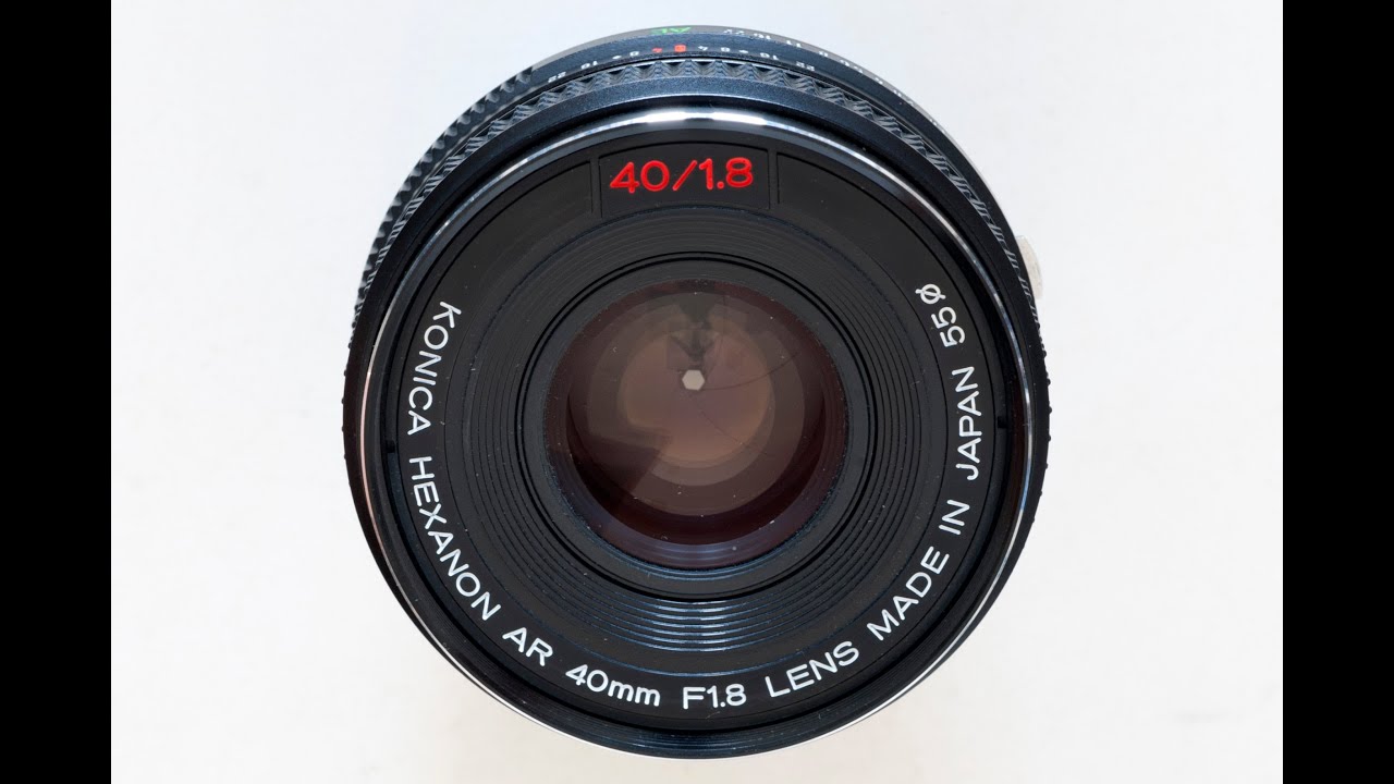 Konica Hexanon 40mm f/1.8 - Quick and Dirty Review - YouTube