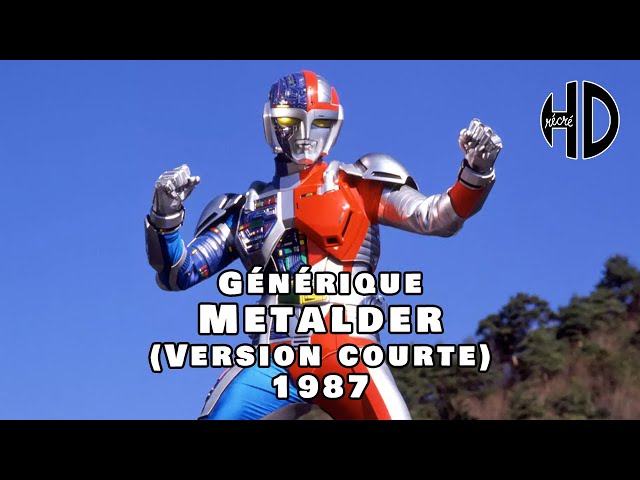 Générique de Metalder (超人機メタルダー) (Version courte) - 1987