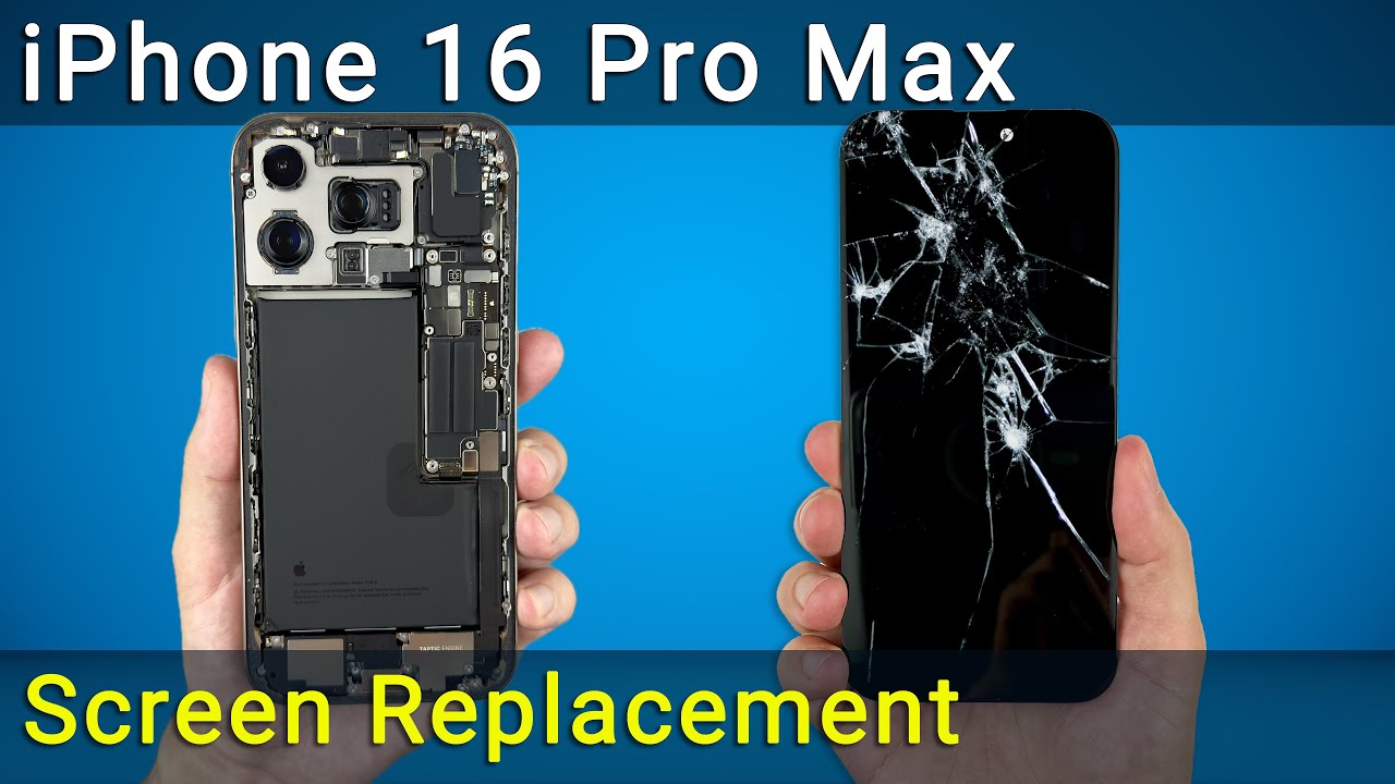 iPhone 16 Pro Max Screen Replacement Tutorial – Fix Your Cracked