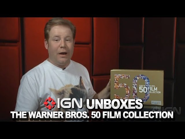 IGN Unboxes the Warner Bros. 50 Film Collection - YouTube