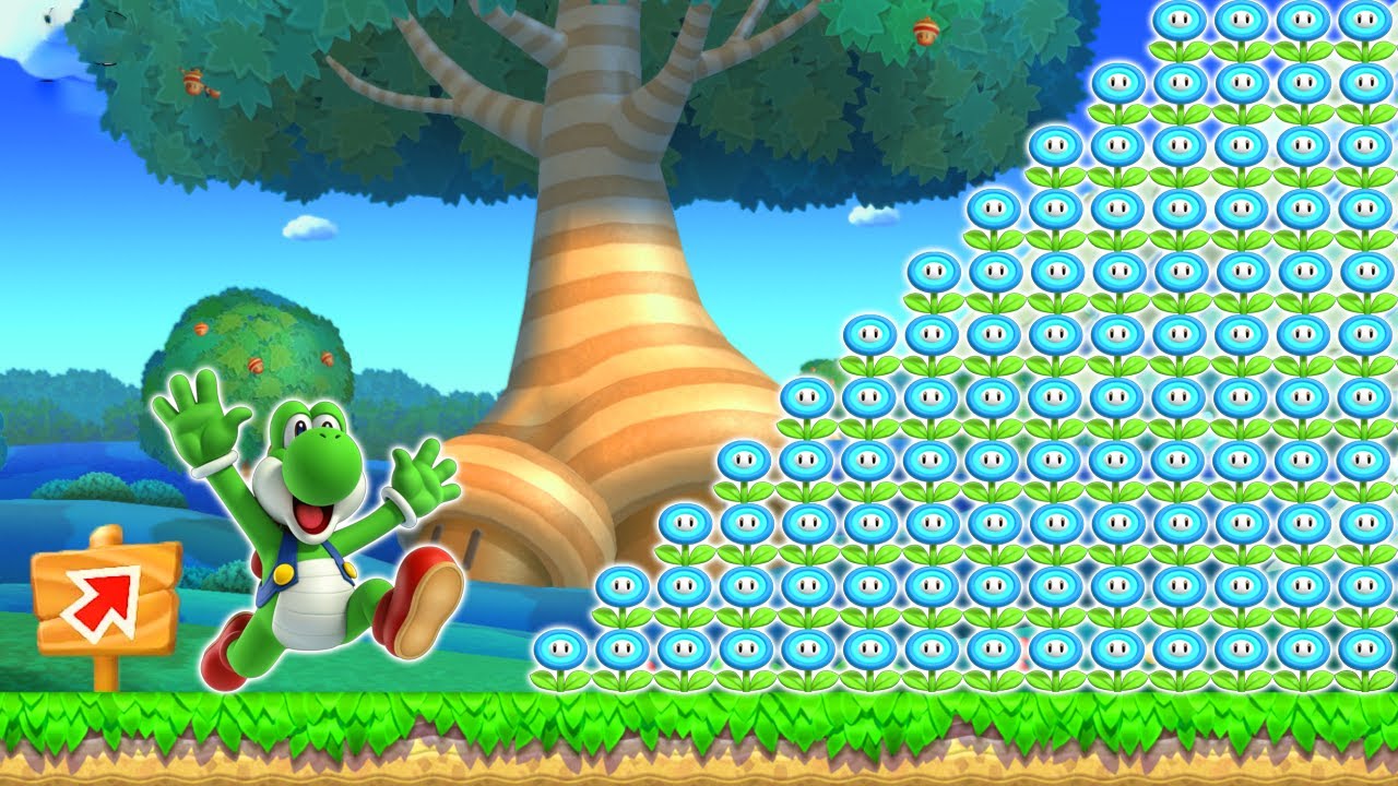 New スーパーマリオブラザーズ U デラックス】ヨッシーはアイス