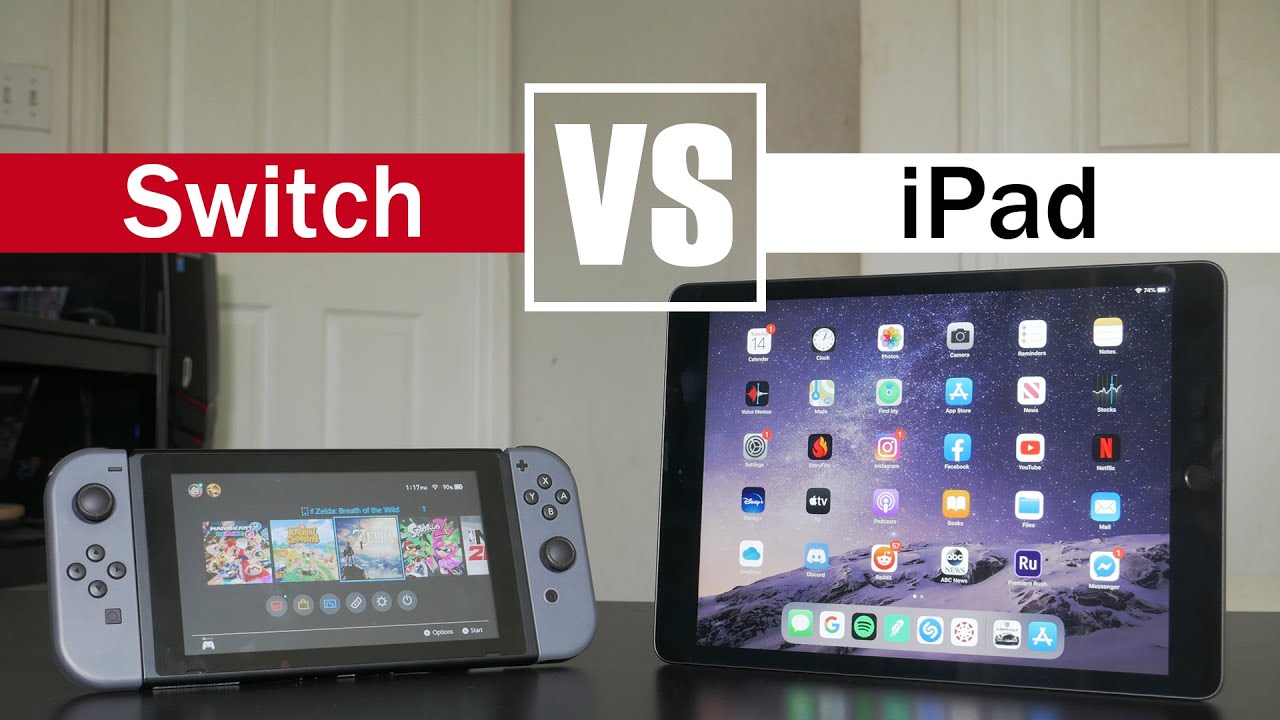 Nintendo Switch Vs Apple iPad - Review - YouTube