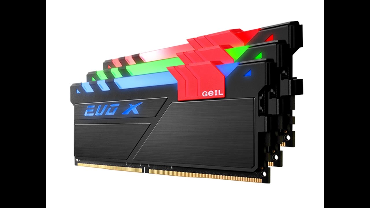 GEIL EVO X 16GB Kit DDR4 3200 CL16 RGB Gaming Memory Review - YouTube