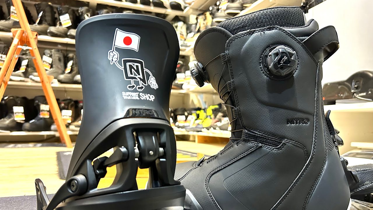 25 NITRO DARKSEID BOA STEP ON ナイトロ スノーボードブーツ ダーク
