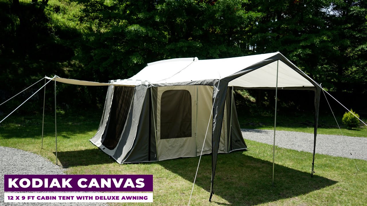 6人用キャビンテント(オーニング付き) – KODIAK CANVAS