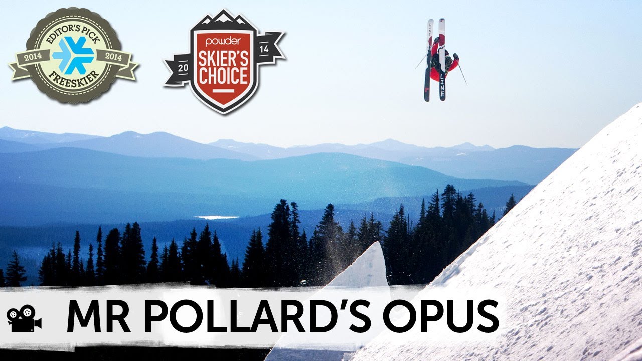2014 Line Mr Pollard's Opus Skis - THROW PARK TRICKS IN THE