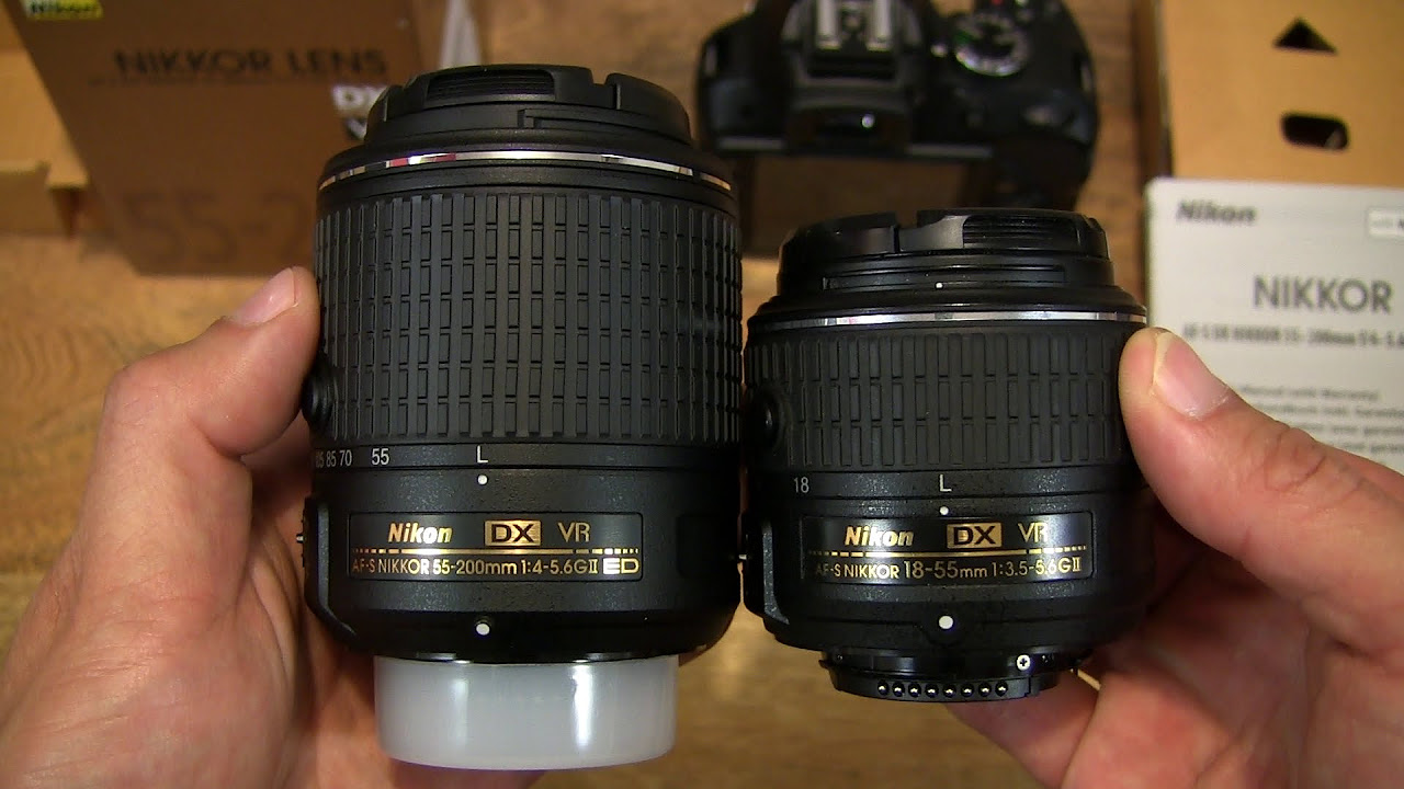 Nikon AF-S DX Nikkor 55-200mm VR II Lens - YouTube
