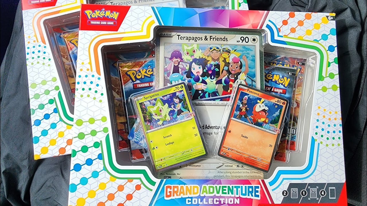 NEW Grand Adventure Collection! Pokemon Cards Opening - YouTube