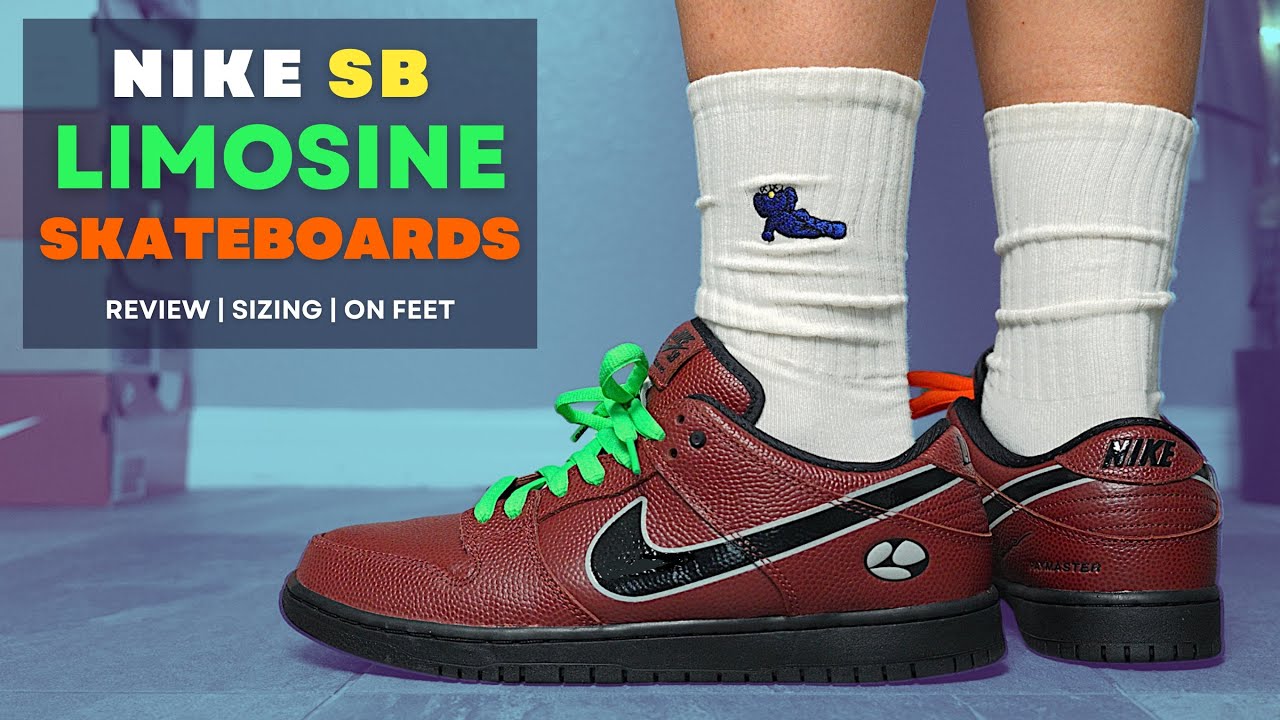 Limosine Skateboards x Nike SB Dunk Low Review | Sizing & On Feet