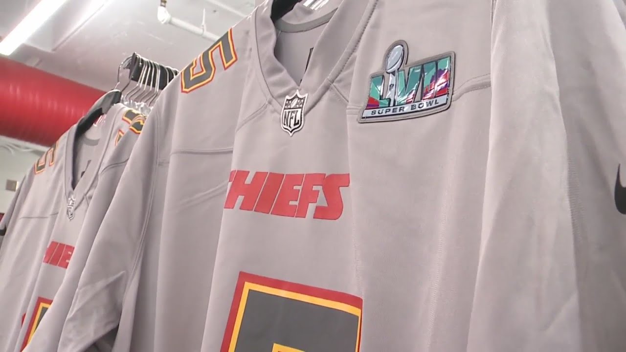 Chiefs Pro Shop selling exclusive Super Bowl LVII gear - YouTube