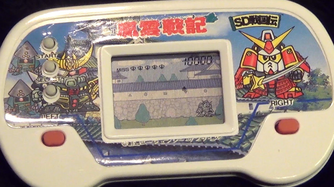 レトロ電子ゲーム】SD戦国伝 風雲戦記 バンダイ ポケットクラブ