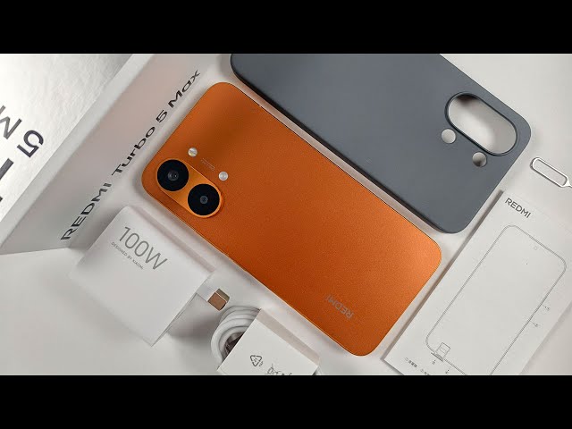 REDMI Turbo 5 Max Orange Unboxing and Camera Test! - ASMR - YouTube