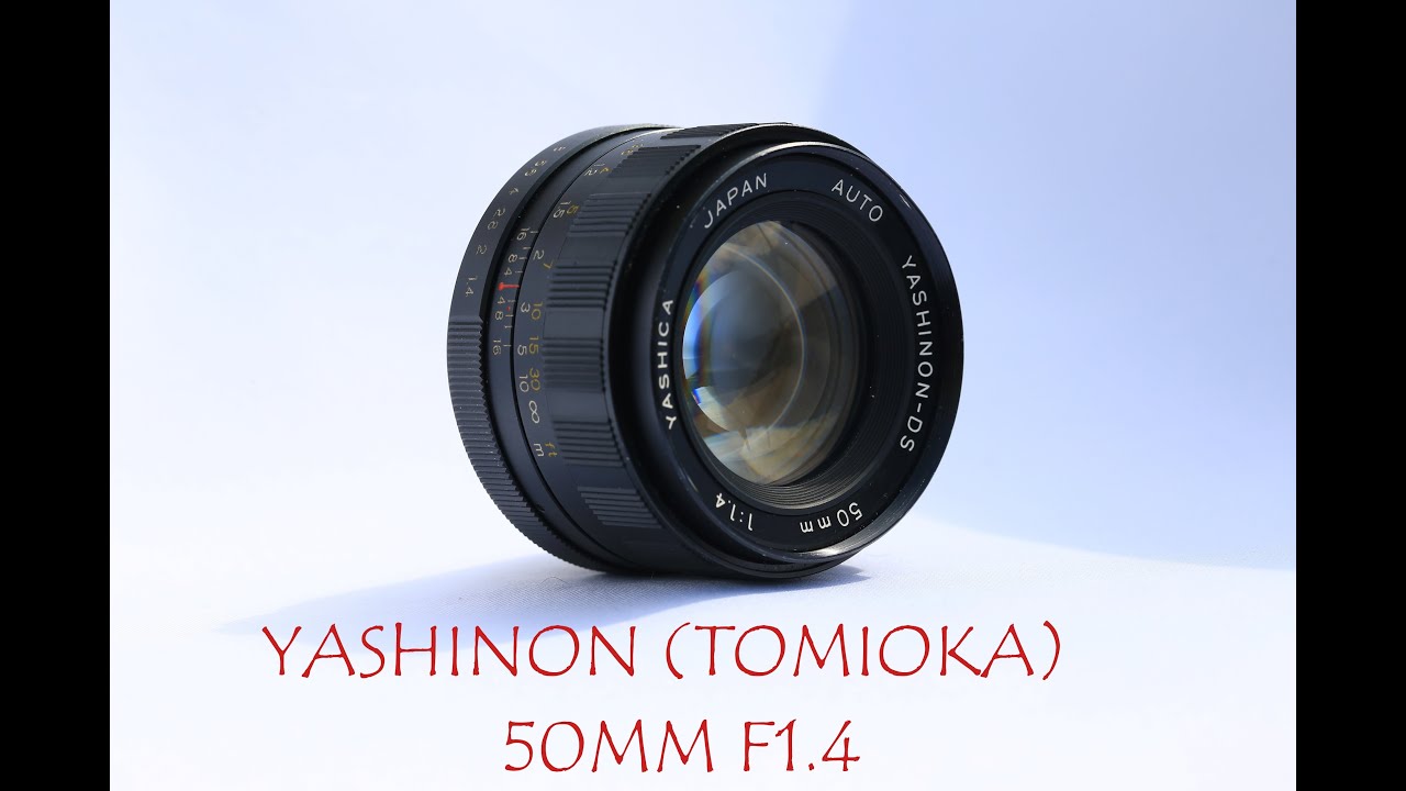 Yashinon 50 mm F1.4 (Tomioka) vintage lens ,a radioactive marvel