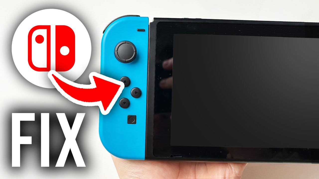 How To Fix Nintendo Switch Black Screen - Full Guide - YouTube