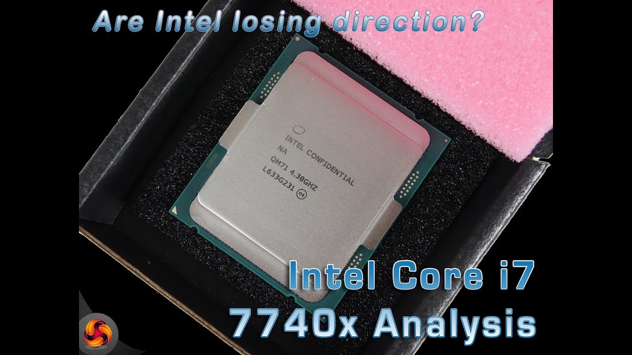 Intel Core i7-7740X 'Kaby Lake-X' 4C8T CPU Review (inc. 5.1GHz OC