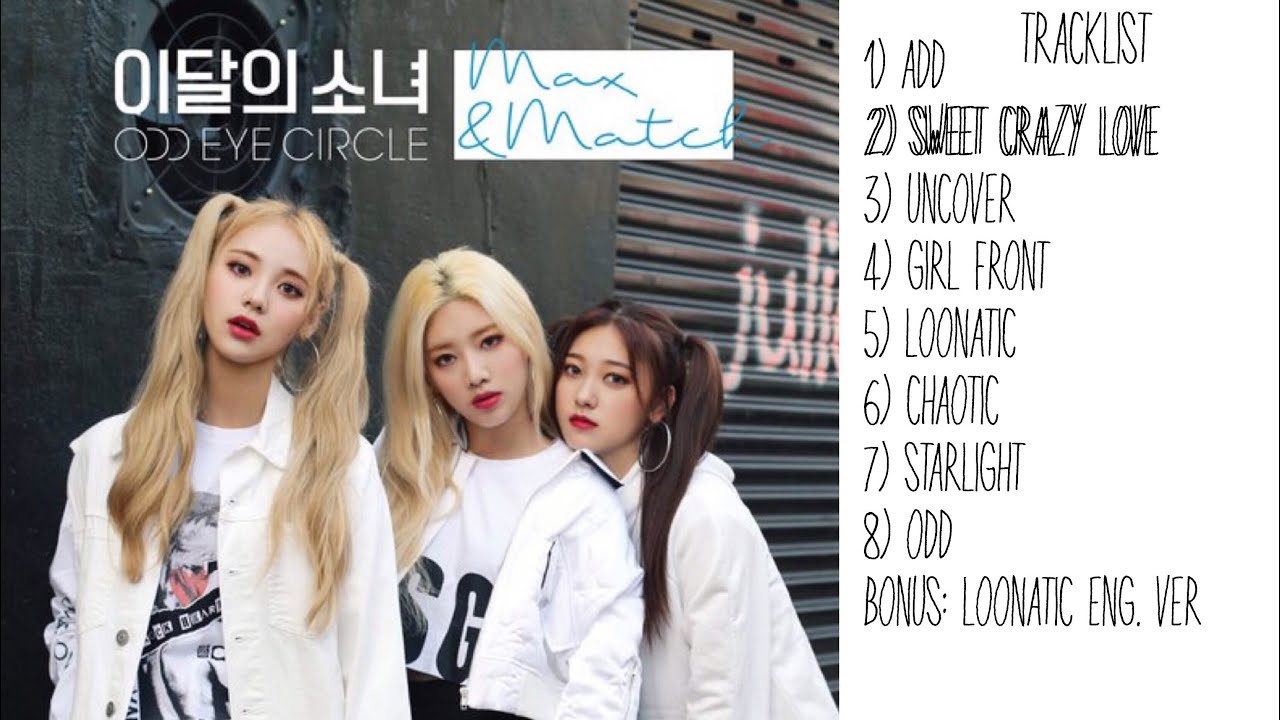 Full Album] ODD EYE CIRCLE (이달의 소녀) - Max&Match Repackaged