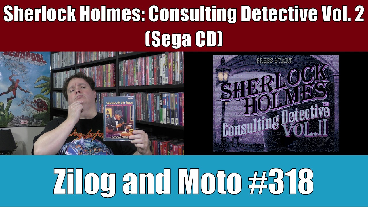 Sherlock Holmes: Consulting Detective Vol. II (Sega CD) - Zilog