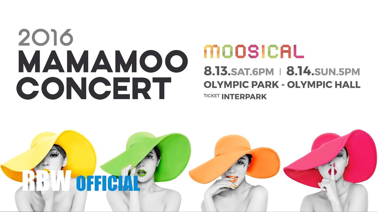 MAMAMOO] 2016 MAMAMOO CONCERT 'MOOSICAL' SPOT VIDEO - YouTube