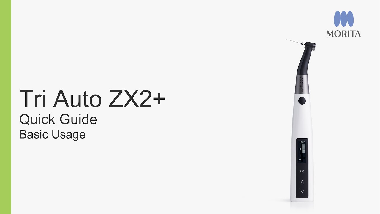 Morita Tri Auto ZX2+ Cordless Endo Handpiece with built in Apex