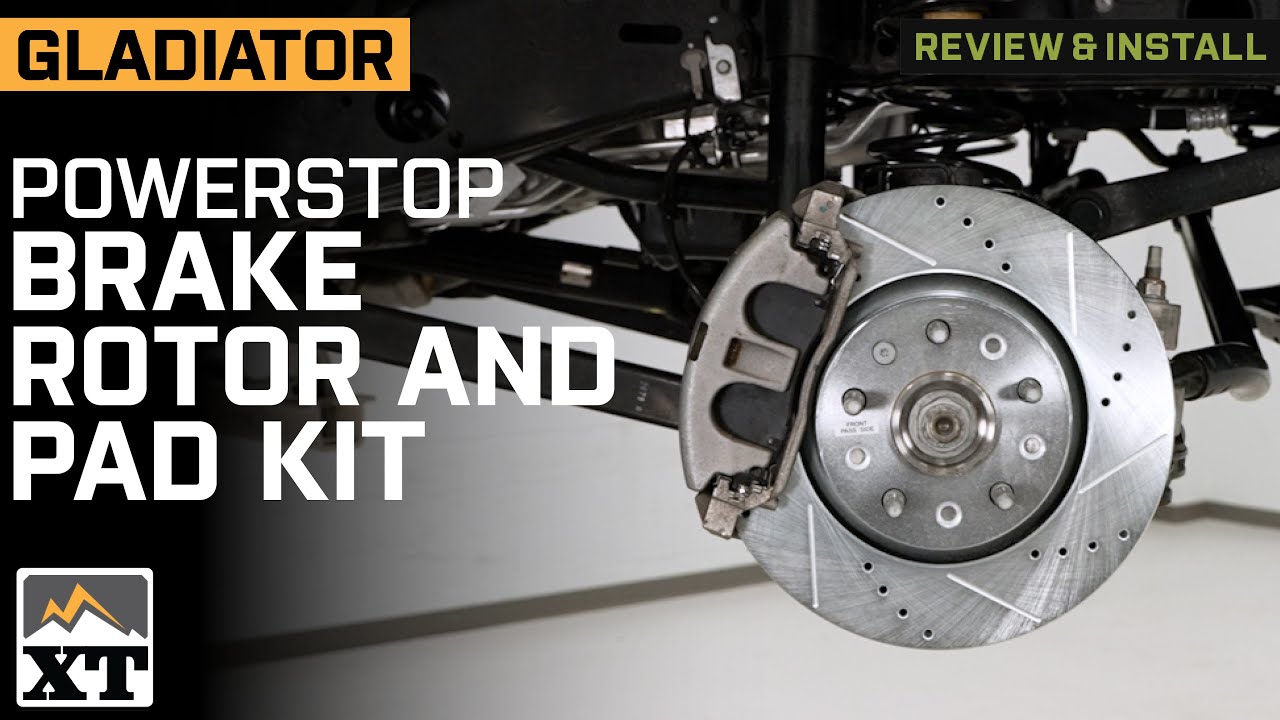 PowerStop Jeep Gladiator Z23 Evolution Sport Brake Rotor and Pad