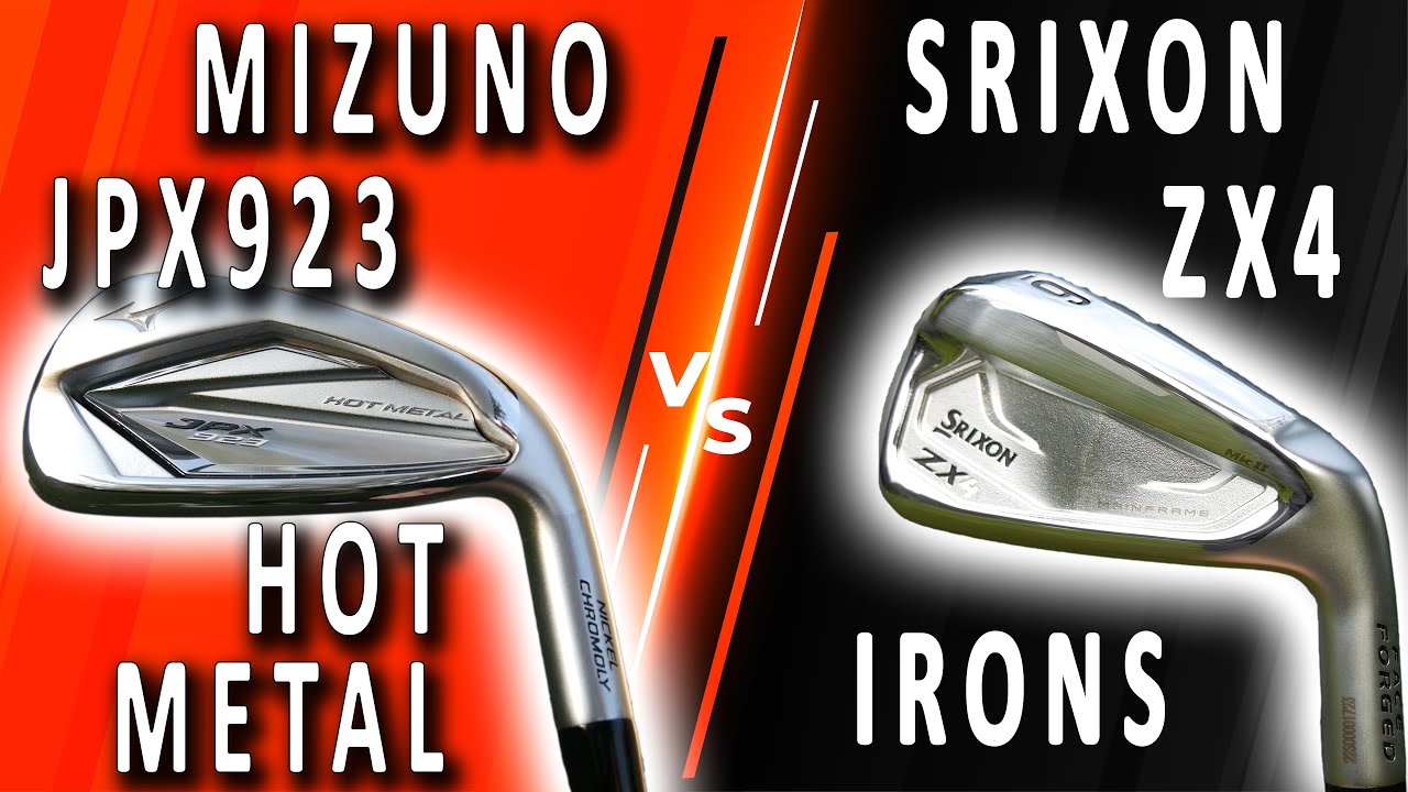 Mizuno JPX923 Hot Metal VS Srixon ZX4 Irons EXCUSE my Poor Strikes
