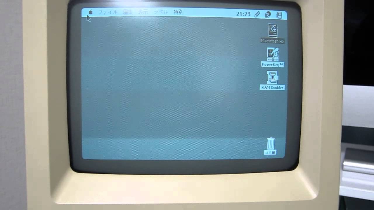 Apple Macintosh SE/30 - YouTube