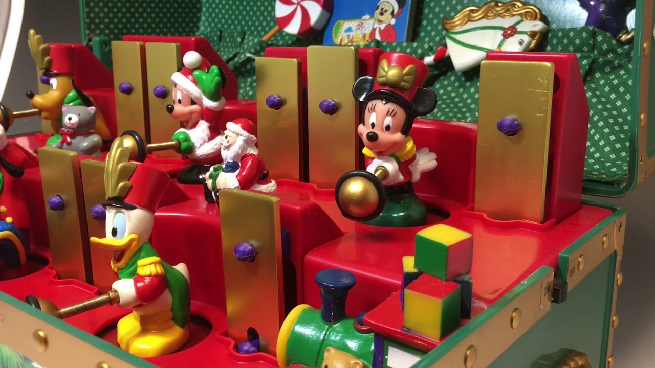 Mr Christmas ミスタークリスマス ミッキー トイチェスト オルゴール-3