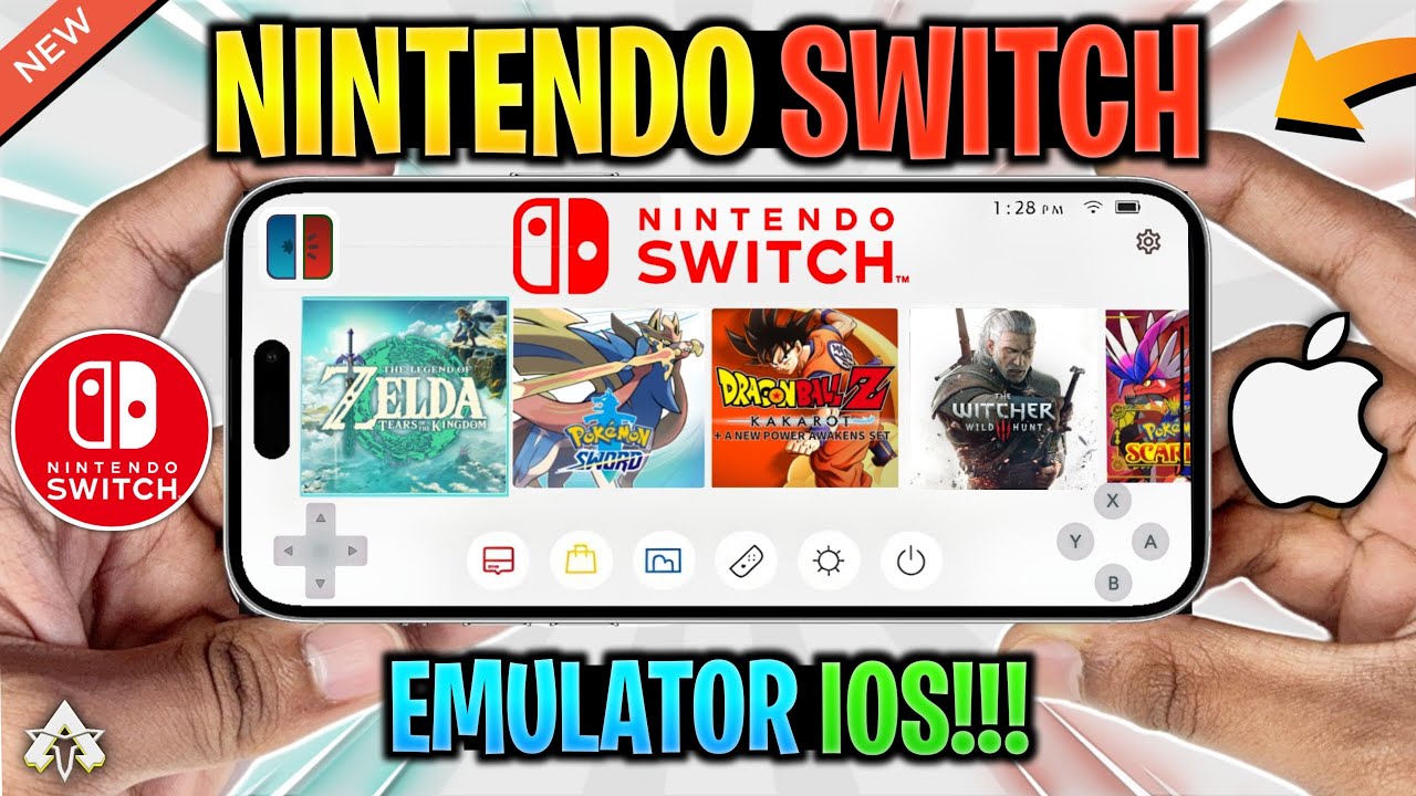 NEW* Nintendo Switch Emulator For iOS - Melonx Emulator Gameplay