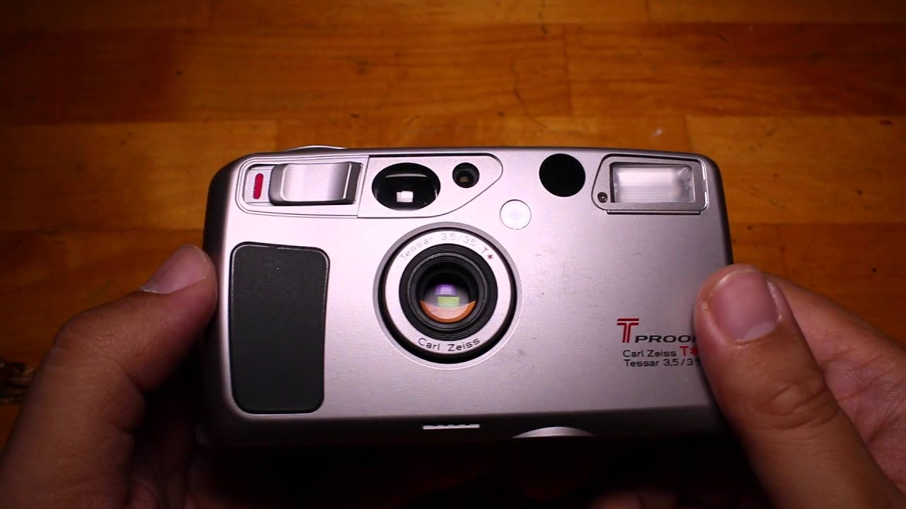 Quicky: Yashica T4 Super/Kyocera TProof - YouTube