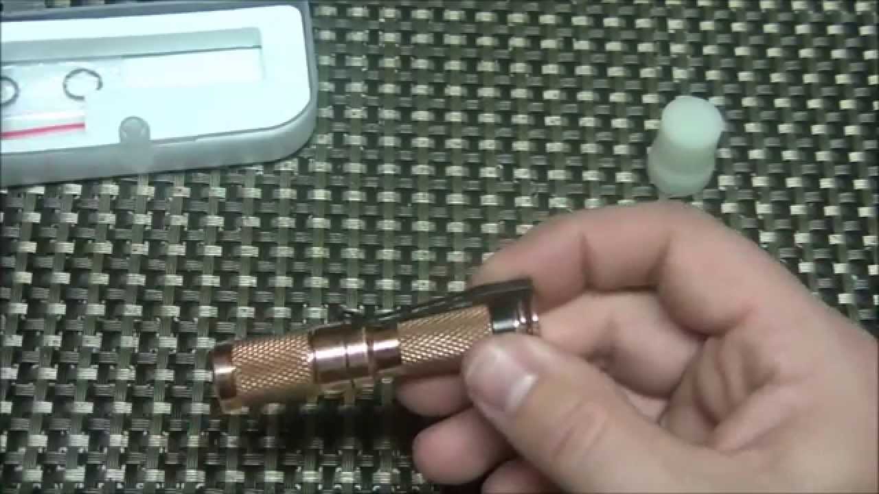Maratac AAA Rev 3 Copper Flashlight Review - YouTube