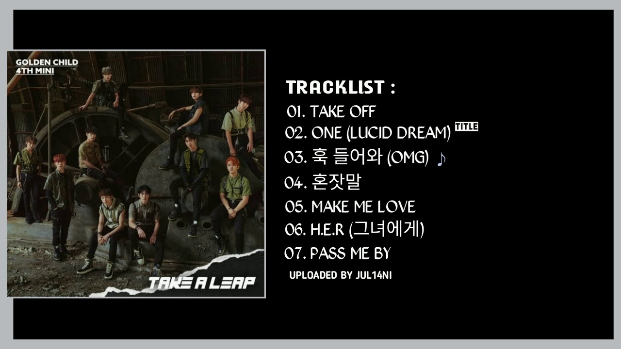FULL ALBUM] GOLDEN CHILD (골든차일드) - 4Th Mini Album 'TAKE A